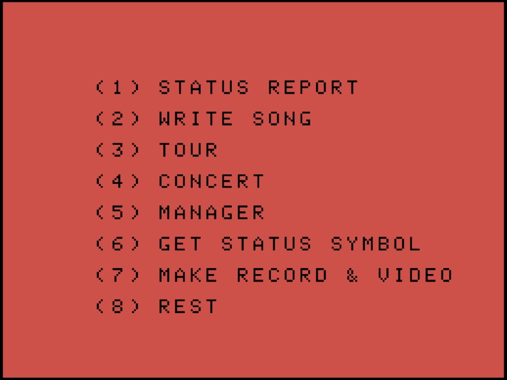 Gameplay of It's Only Rock 'N' Roll for Colecovision